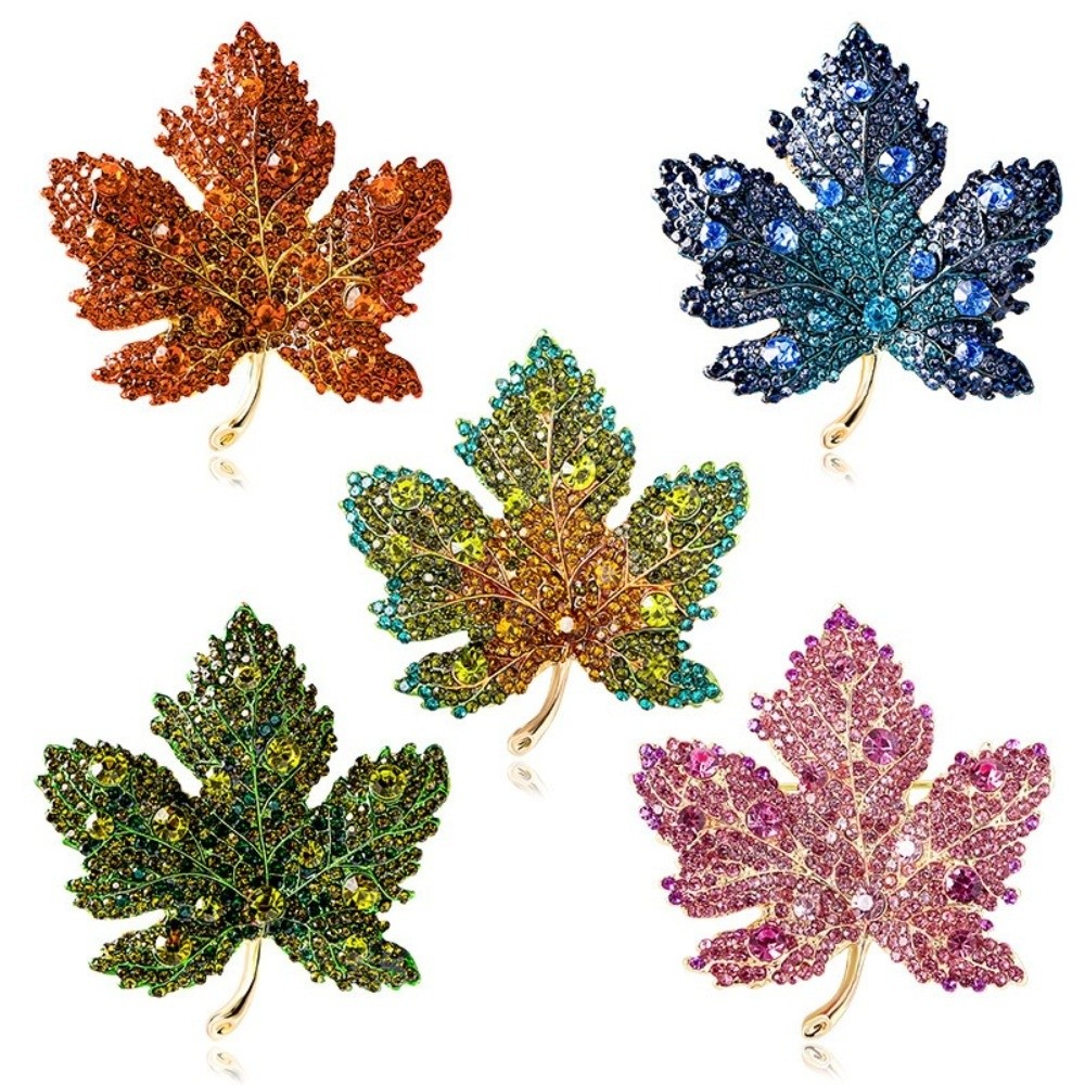 Fashion Colored Rhinestone Map - Fiddle Leaf Fig ulasan dan harga