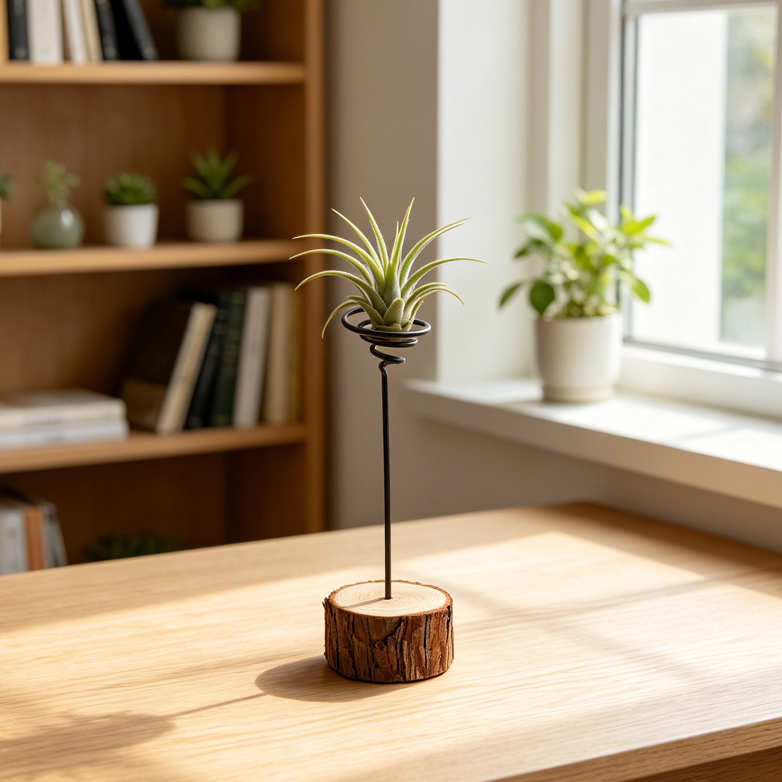 Mini Desktop Air Plant Holder  - Air Plant Tillandsia ulasan dan harga