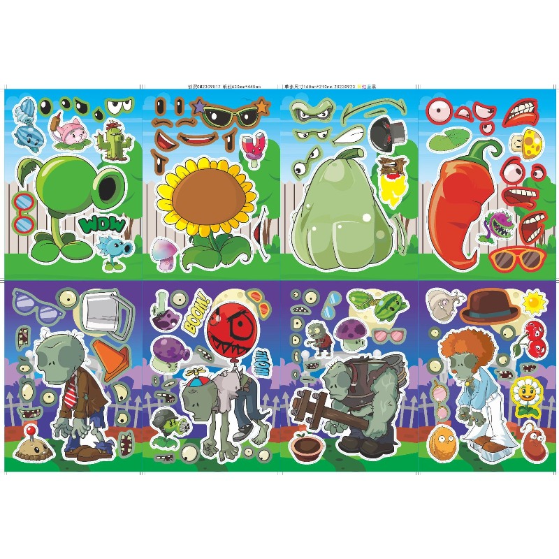 Plants Vs. Zombies Cute Cartoo - Plant Parent Vs ulasan dan harga