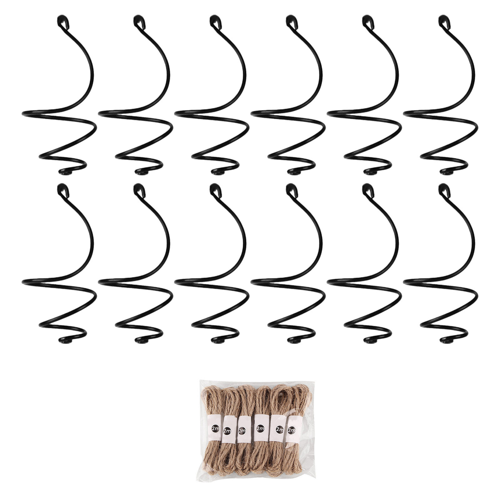 12Set Adjustable Spiral Air Pl - Air Plant Tillandsia ulasan dan harga