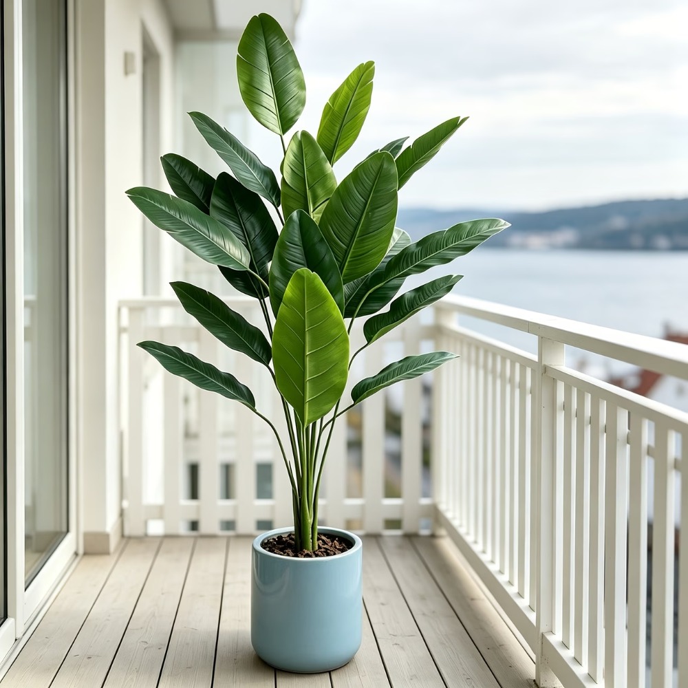 1PC 105cm Giant Artificial Ban - Fiddle Leaf Fig ulasan dan harga