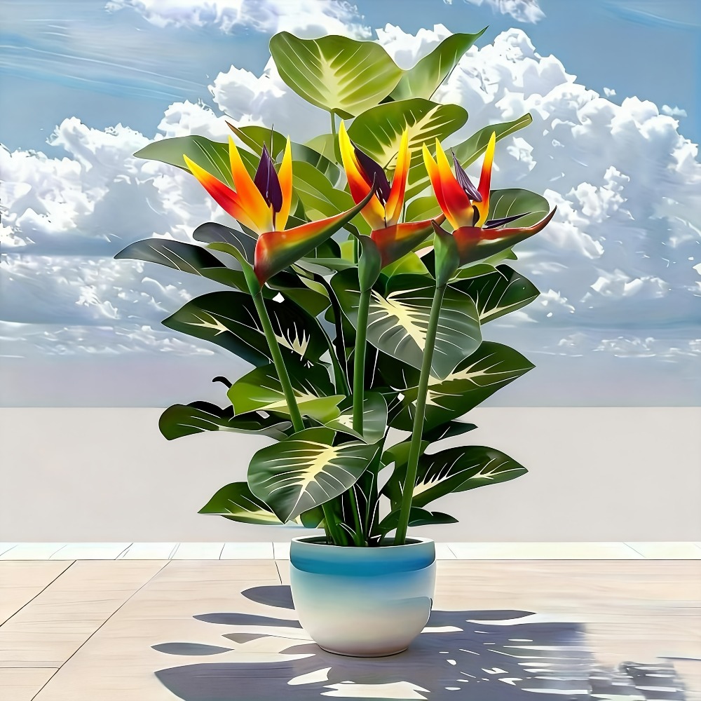 Artificial Bird of Paradise an - Fiddle Leaf Fig ulasan dan harga