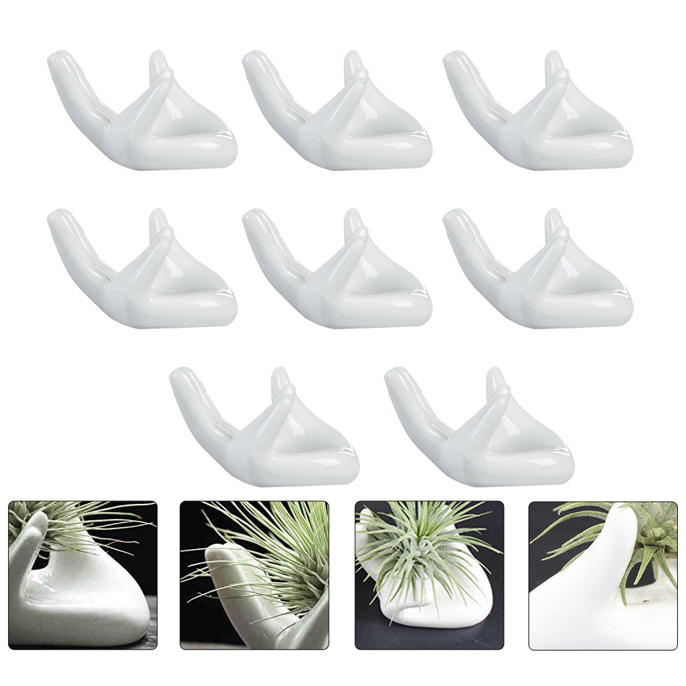 8Pcs Ceramic Finger Ocarina Ba - Air Plant Tillandsia ulasan dan harga