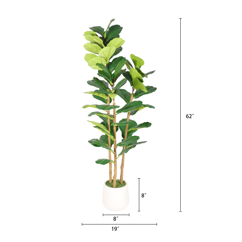5.2FT Artificial Fiddle Leaf F - Fiddle Leaf Fig ulasan dan harga